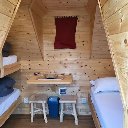 Les Du Veau Campingplatz Morannes sur Sarthe-Daumeray